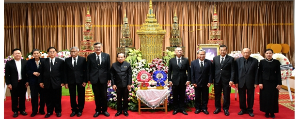 เนติบัณฑิตยสภาร่วมเป็นเจ้าภาพในพิธีสวดพระอภิธรรมศพ นายสวามิภักดิ์ ดิษยบุตร