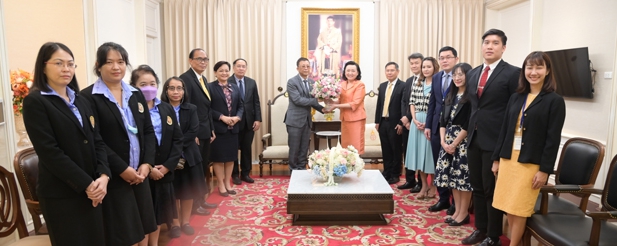 แสดงความยินดีในโอกาสเข้ารับตำแหน่งประธานศาลฎีกา