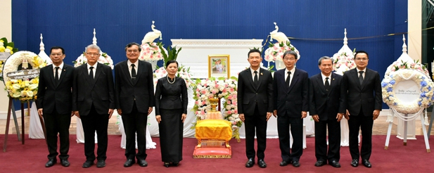 เนติบัณฑิตยสภาร่วมเป็นเจ้าภาพในพิธีสวดพระอภิธรรมศพนางมณฑา